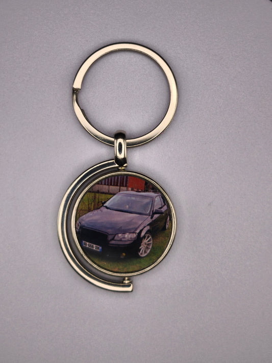 Porte-clé personnalisé recto/verso