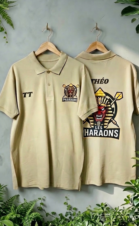 Polo personnalisé DTF