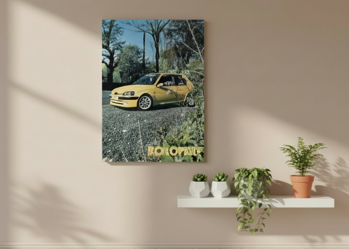 Plaque alu personnalisée