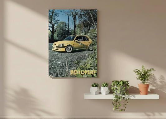 Plaque alu personnalisée