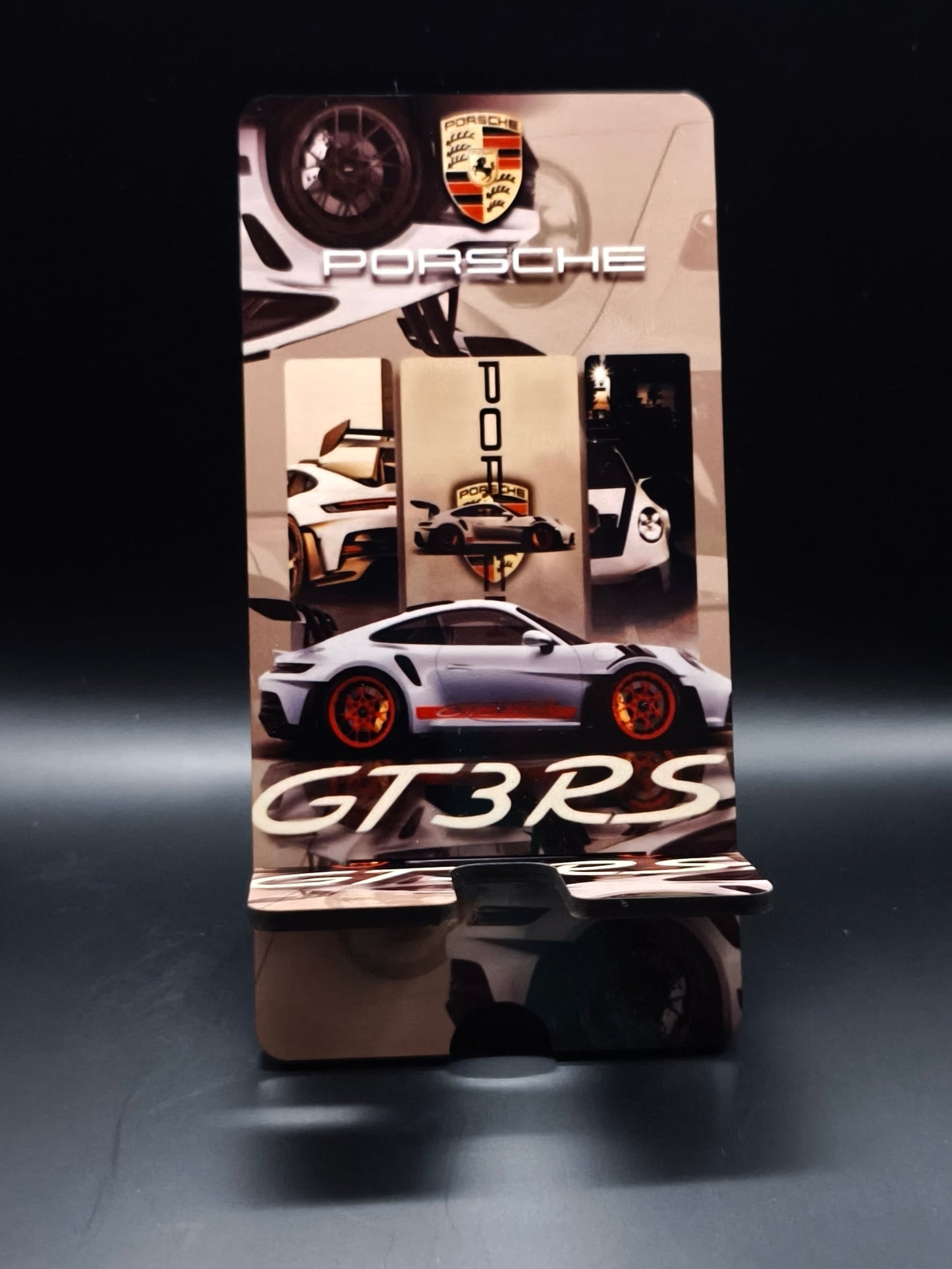 Support téléphone personnalisé MDF