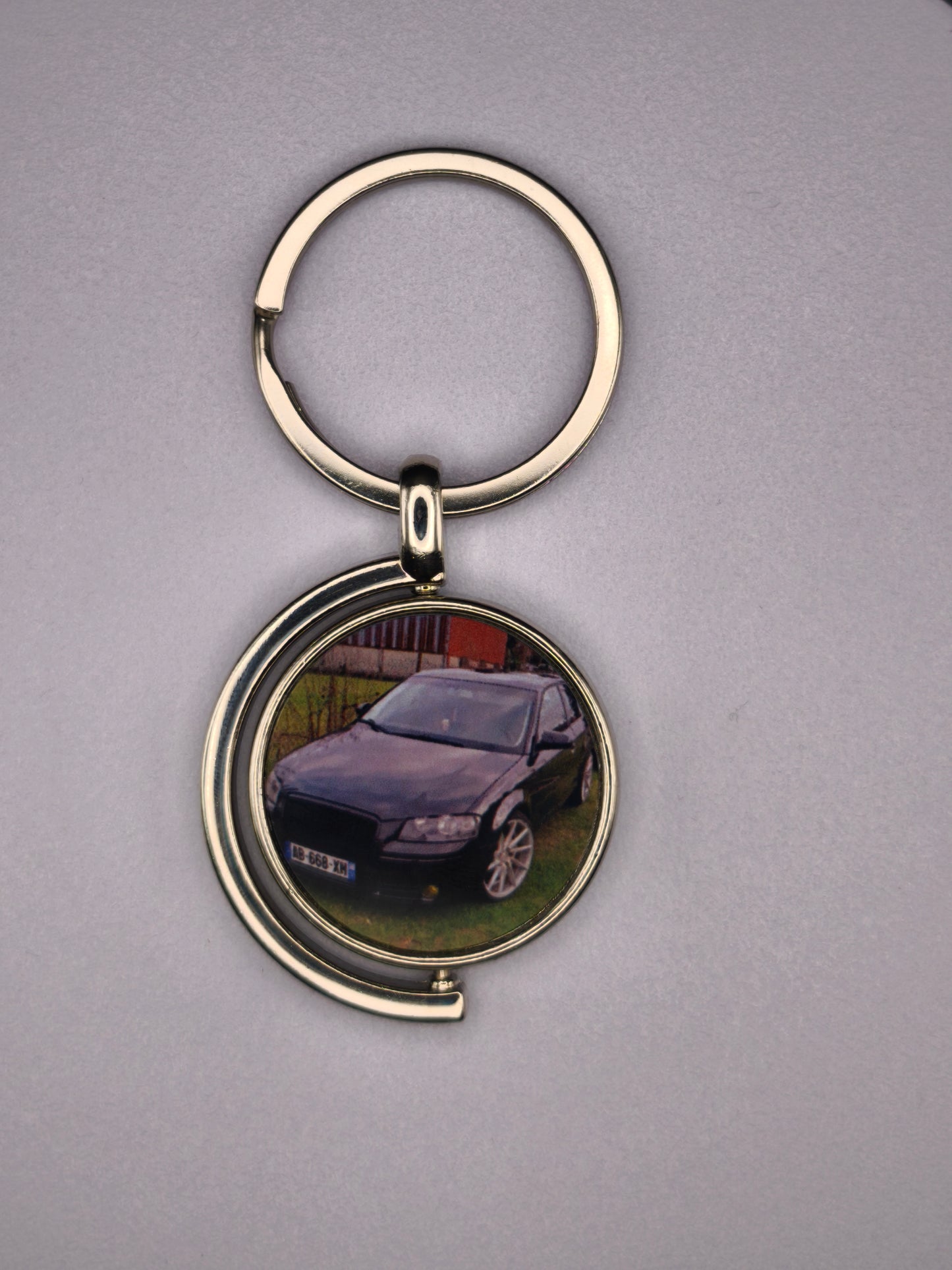 Porte-clé personnalisé recto/verso